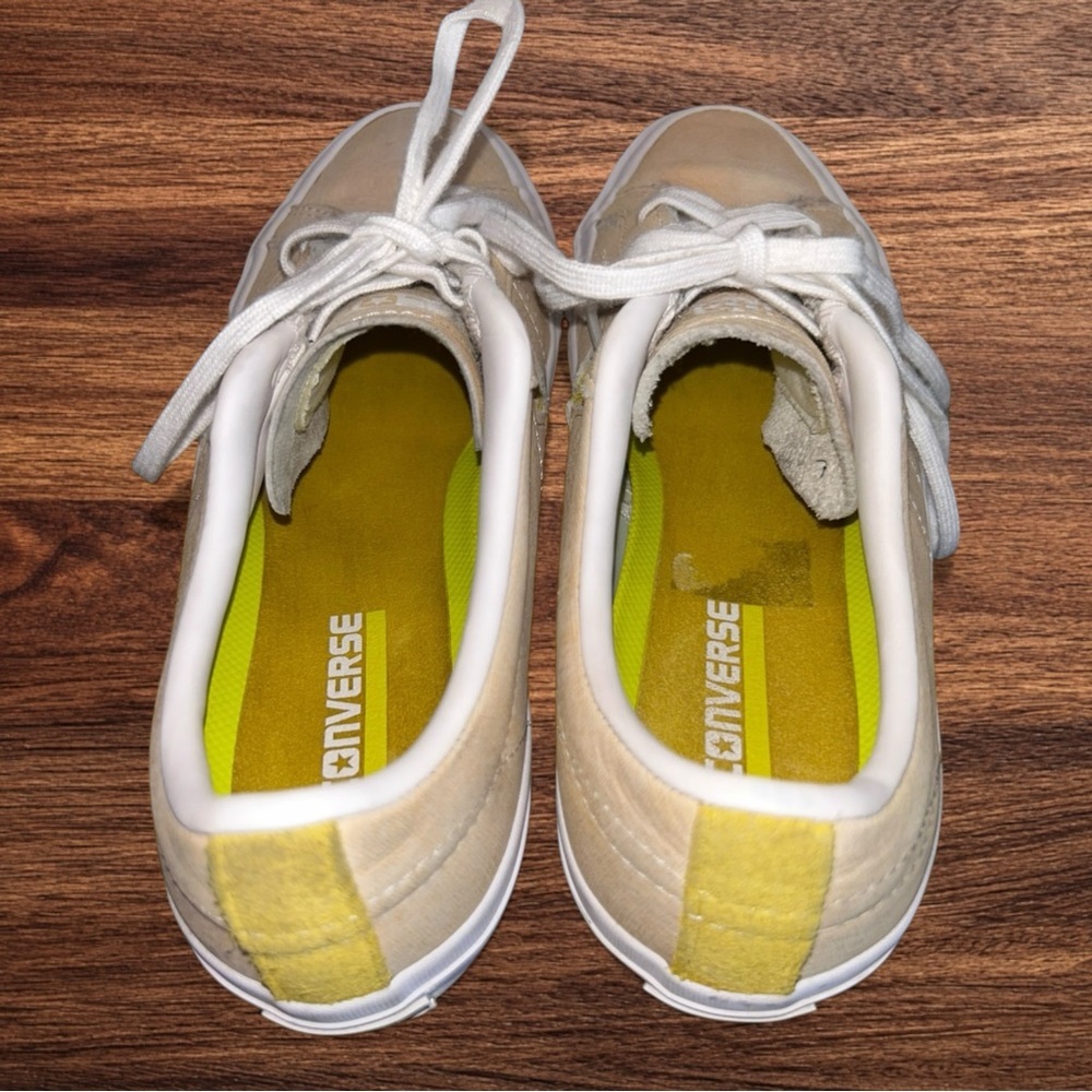 Converse One Star Ox Shoes Leather Bitter Lemon/White (153994C) Men’s 8.5 - Picture 2 of 11